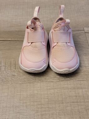 Nike Kids Slip-On Sneakers - Light Pink and White